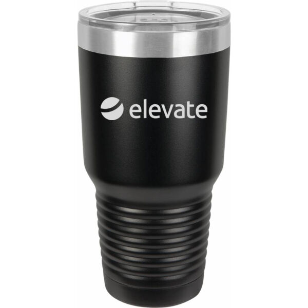   - 30 oz. Ringneck Stainless Steel Tumbler w/Clear Lid Thumbnail