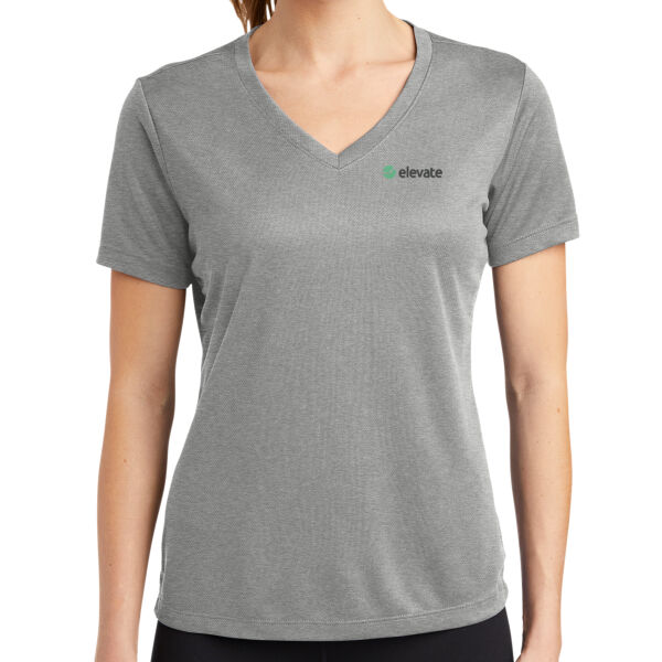   - Women's PosiCharge ® RacerMesh ® V Neck Tee Thumbnail